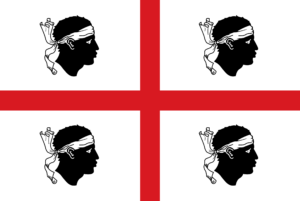 Flagge Sardinien