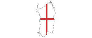 Karte Sardinien