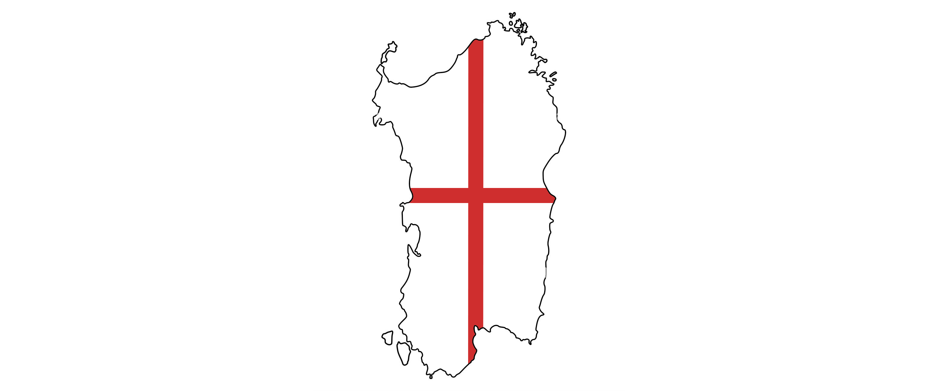 Karte Sardinien